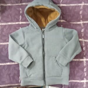 Carter's Zip Up Lined Hoodie 4T